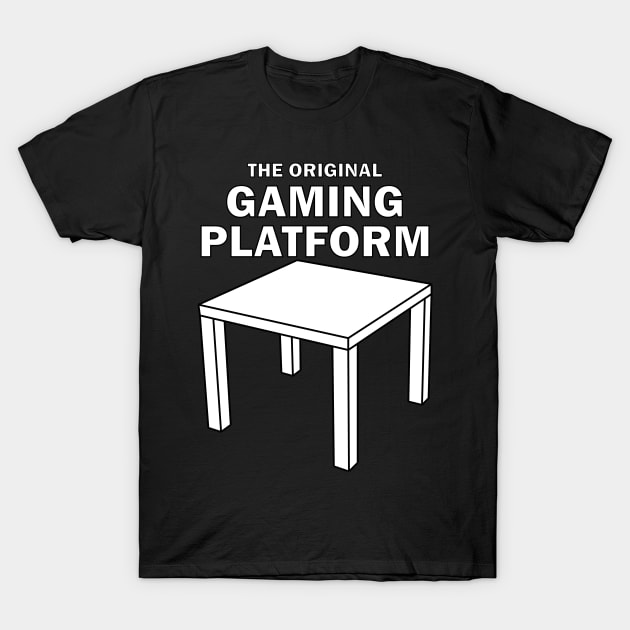 The Original Gaming Platform T-Shirt by humanechoes